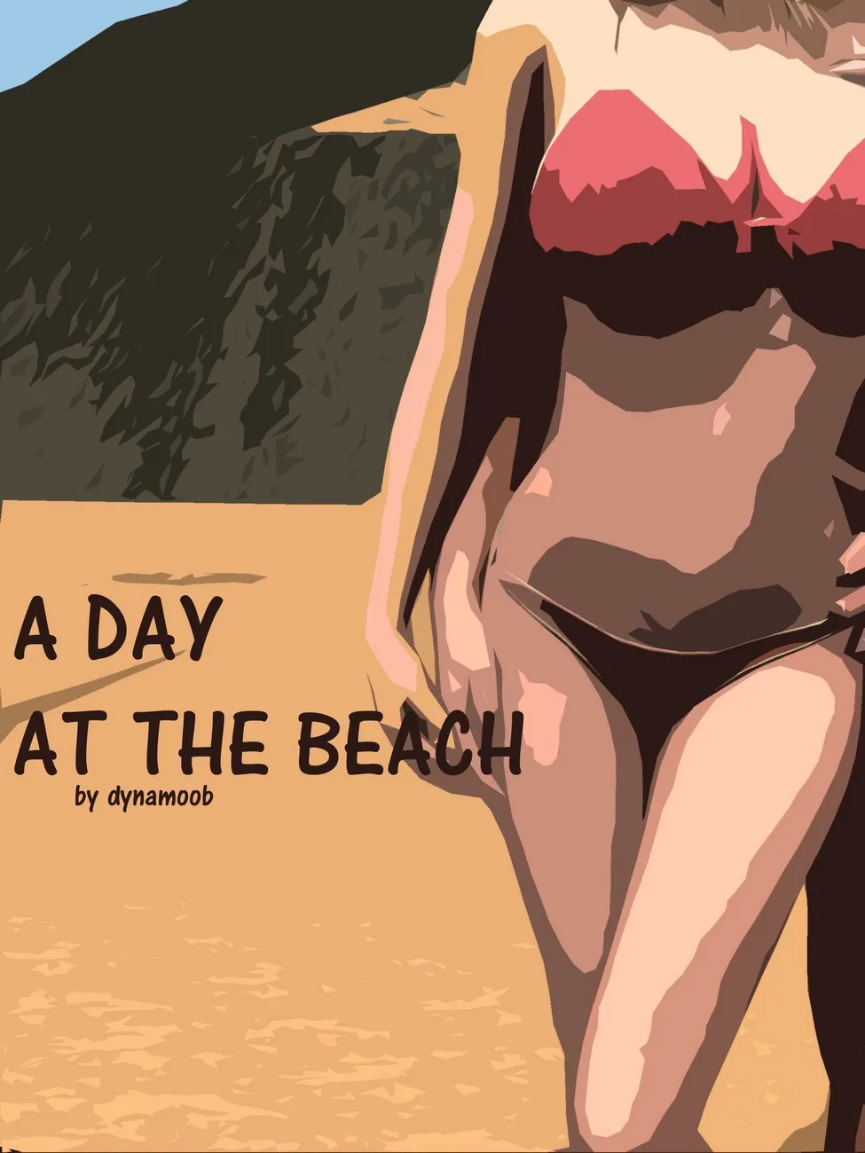 Beach Blowjob: A Risky Tan - Page 1
