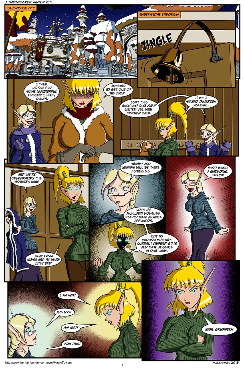 Dawnwalker's Winter Veil: Erotic Fantasy - Page 2