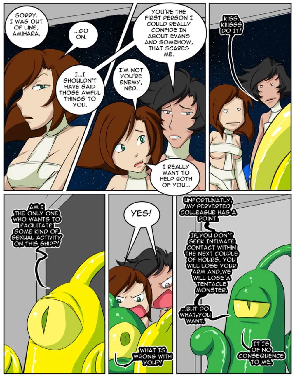 Tentacle Date: Part 2 - Monster Romance Erotica - Page 14