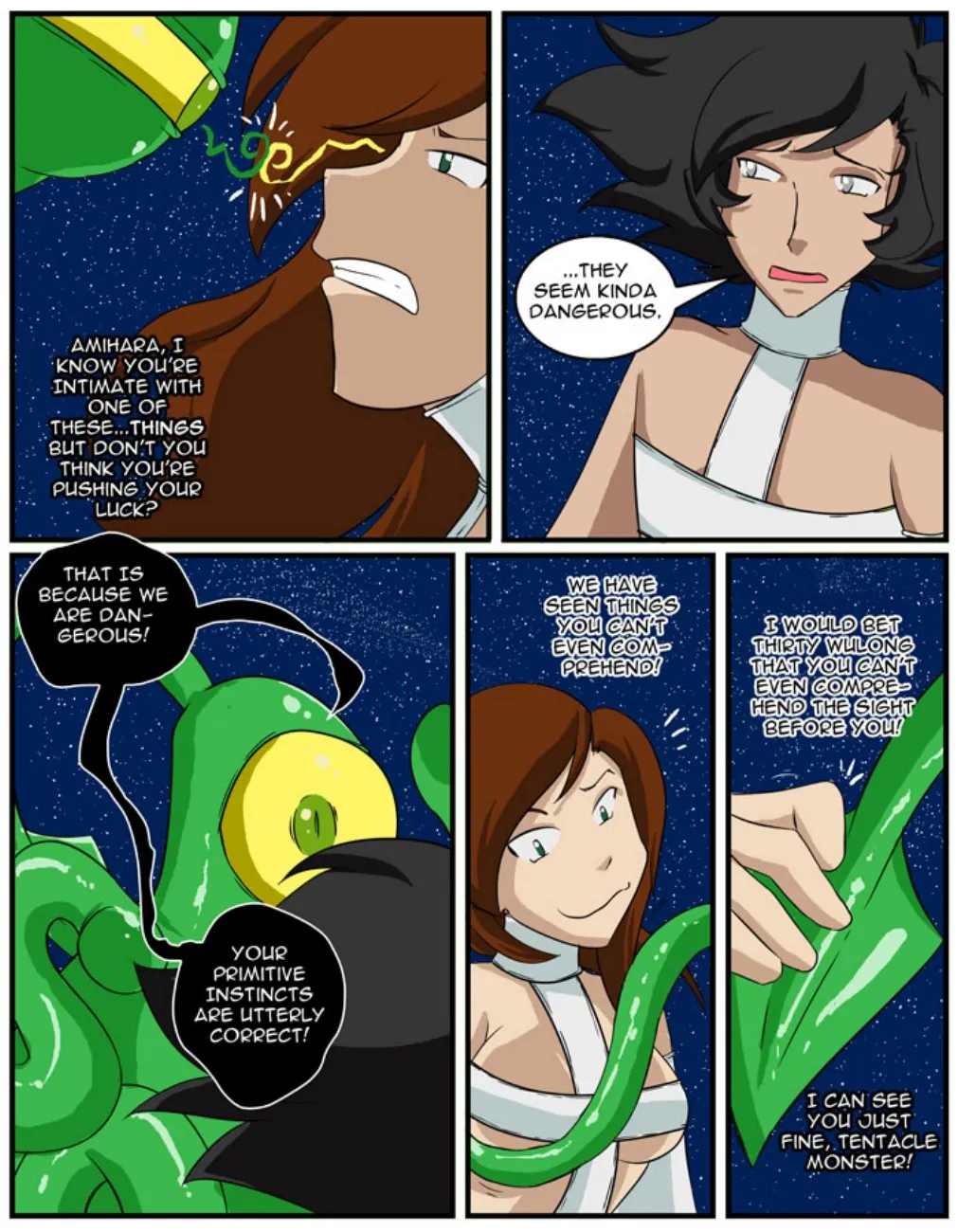 Tentacle Date: Part 2 - Monster Romance Erotica - Page 7