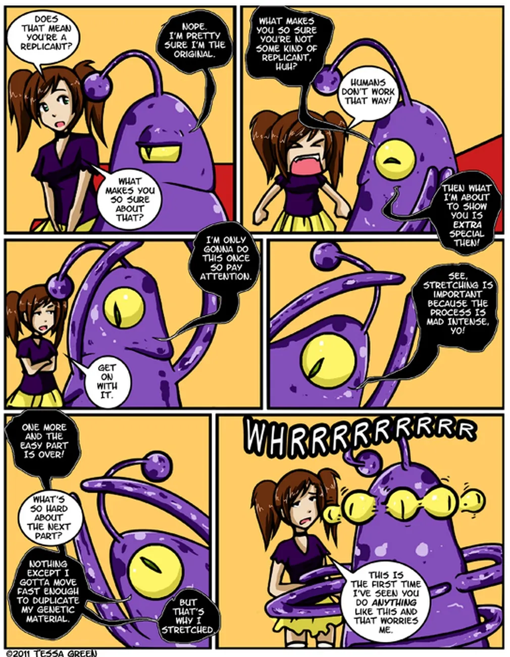 Tentacle Monster Date 4: Multiple Tentacle Fun! - Page 6