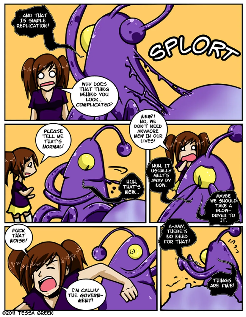 Tentacle Monster Date 4: Multiple Tentacle Fun! - Page 7