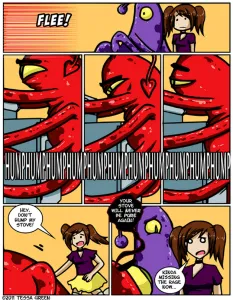 A Date With A Tentacle Monster 4 - Tentacle Multiplicity - Page 10