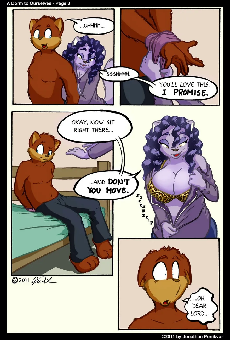College Coed Roommates: First Semester - Page 4