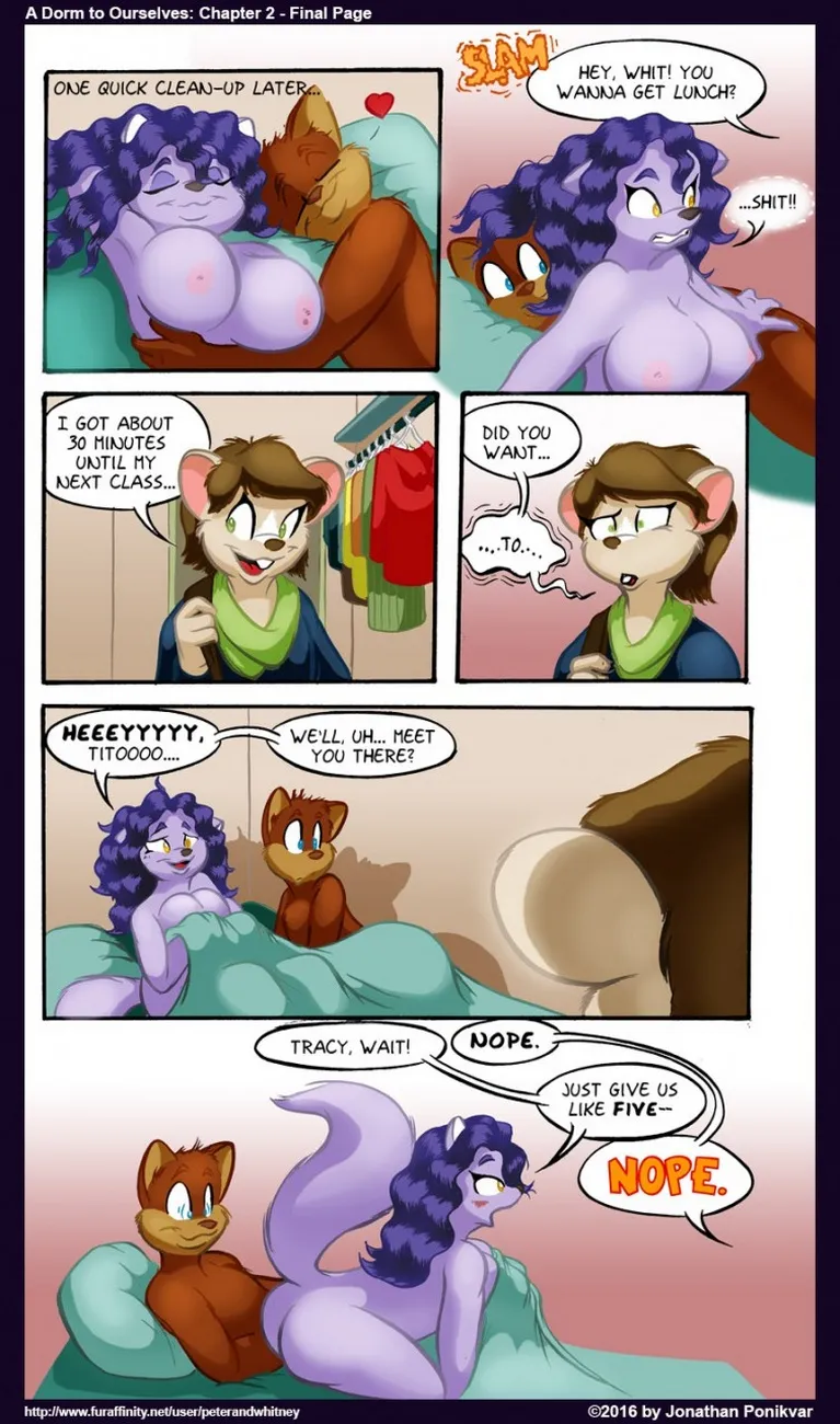 College Roommate Romance: A Dorm To Ourselves - Page 14