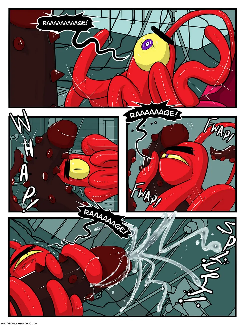 Tentacle Terror: A Halloween Monster Date! - Page 8