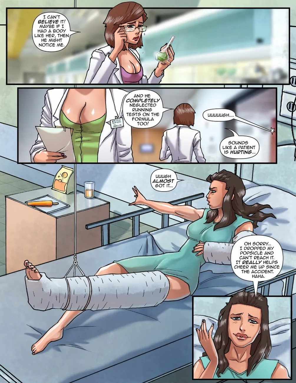 Giantess Growth: A Growing World - Page 5
