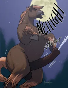 A Horse Transformation Tale - Page 13