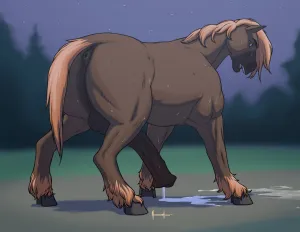 A Horse Transformation Tale - Page 14