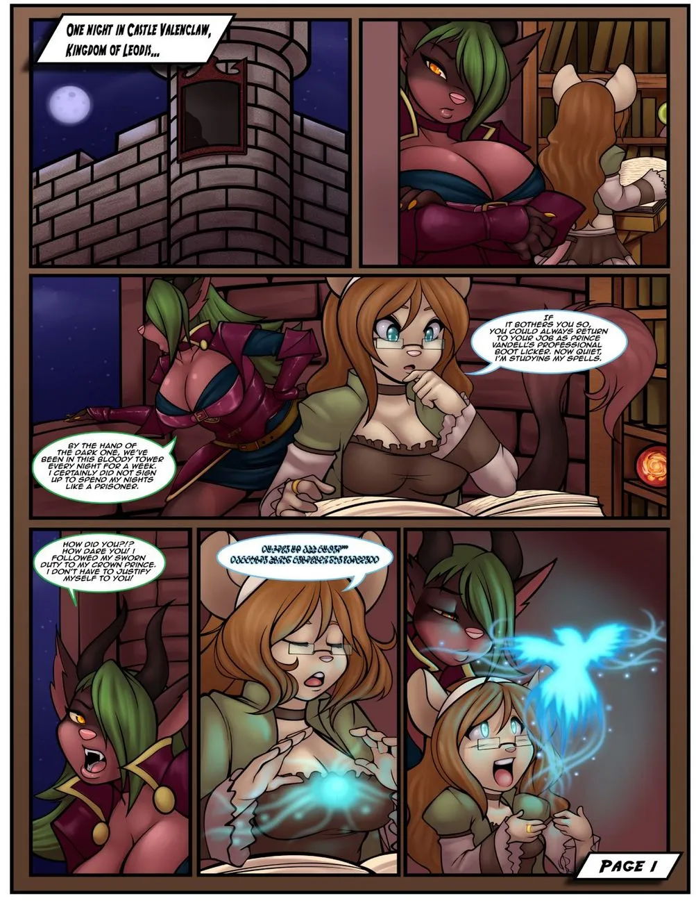 Sorceress's Knight: Magic & Desire - Page 2