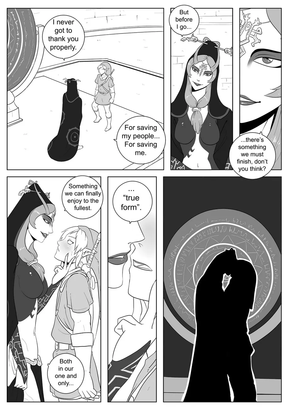Midna's Royal Secret: Zelda Lewd Link 2 - Page 4