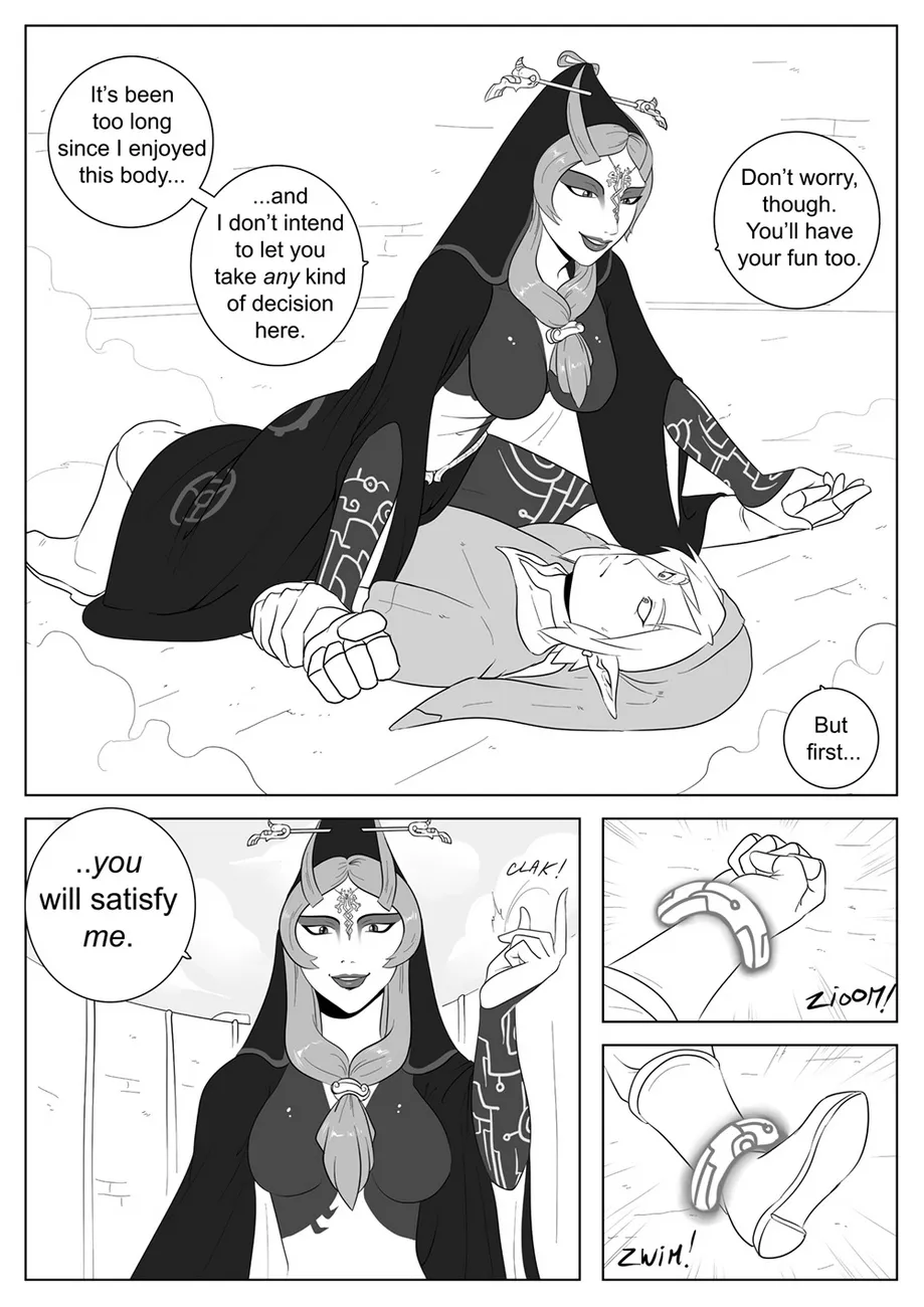 Midna's Royal Secret: Zelda Lewd Link 2 - Page 6