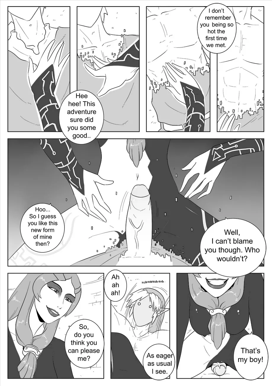 Midna's Royal Secret: Zelda Lewd Link 2 - Page 8