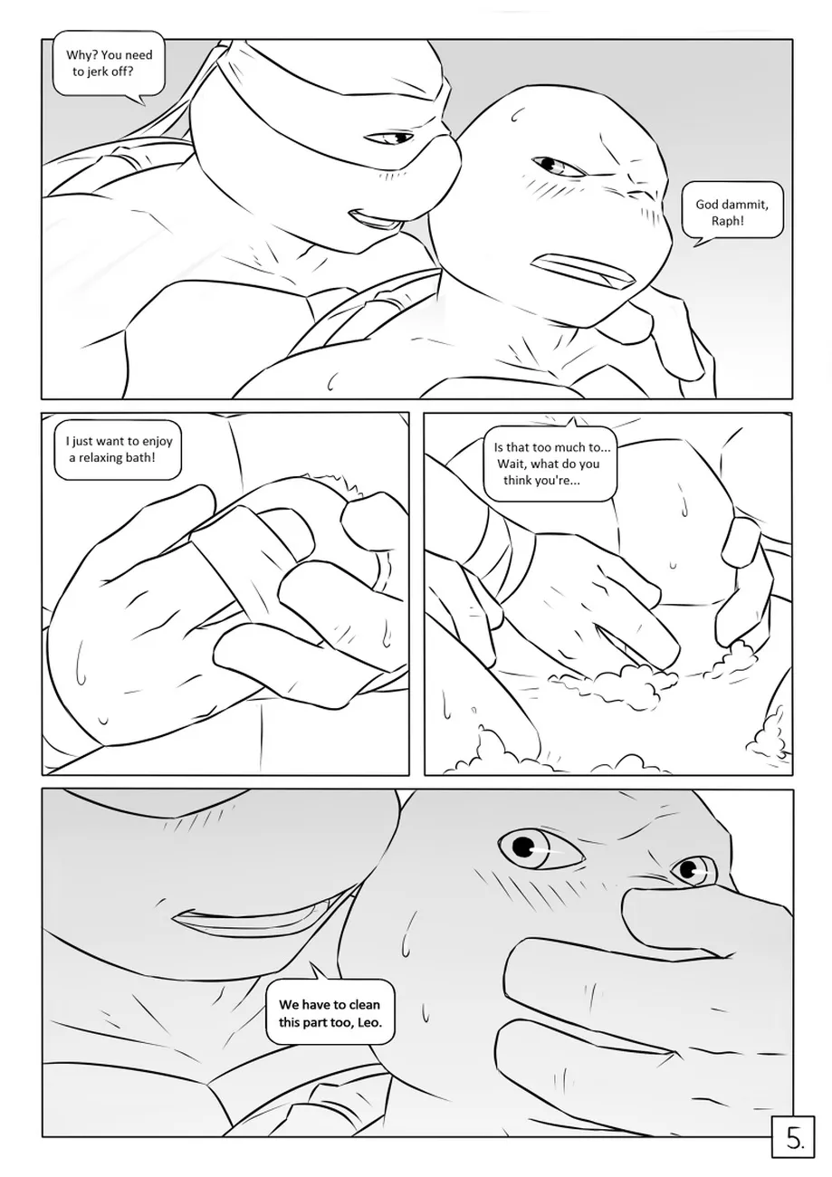 Steamy Bath, Risky Business - Page 5