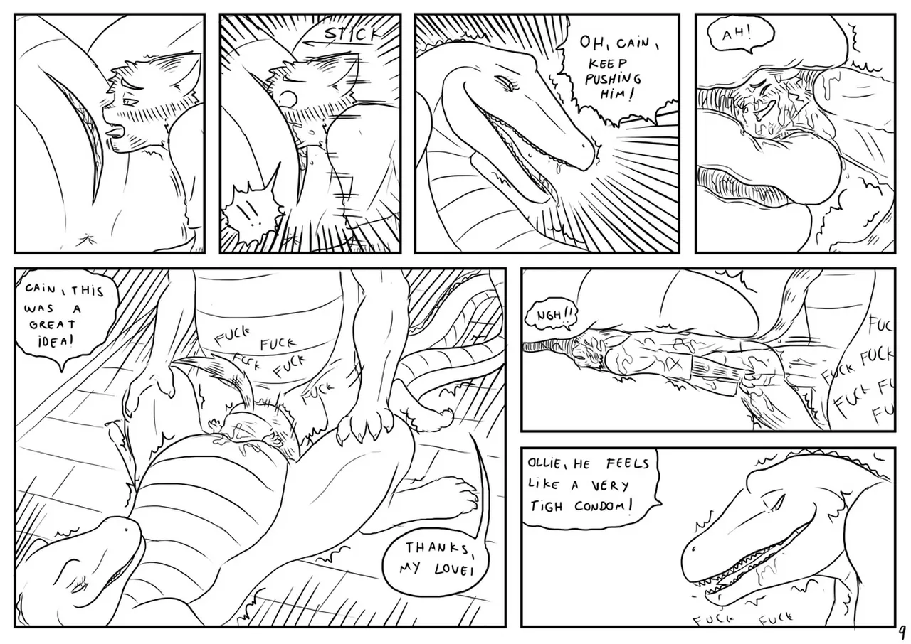 Sci-Fi Erotic Comic: Alpha 6 - Page 10