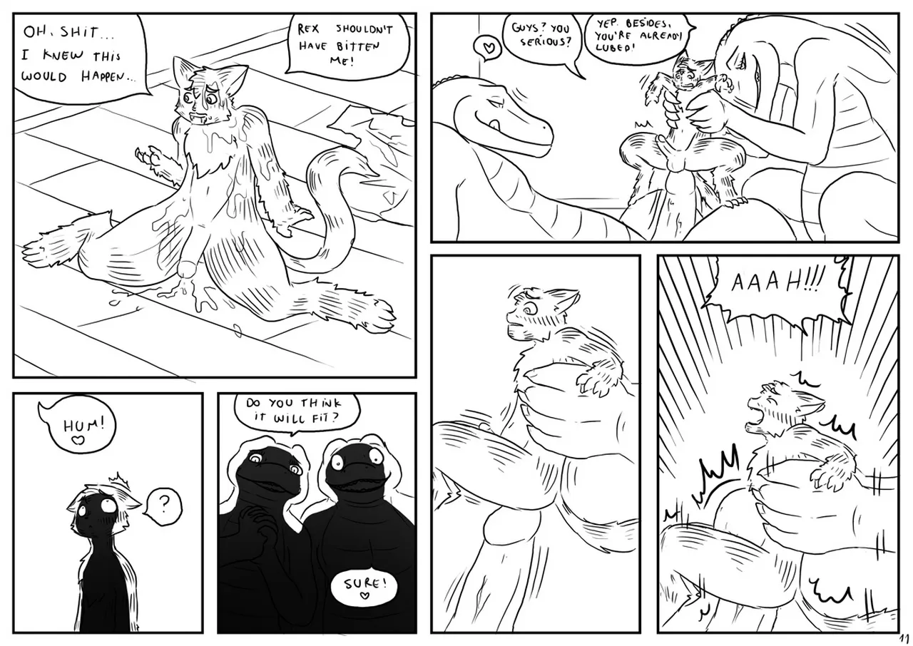 Sci-Fi Erotic Comic: Alpha 6 - Page 12