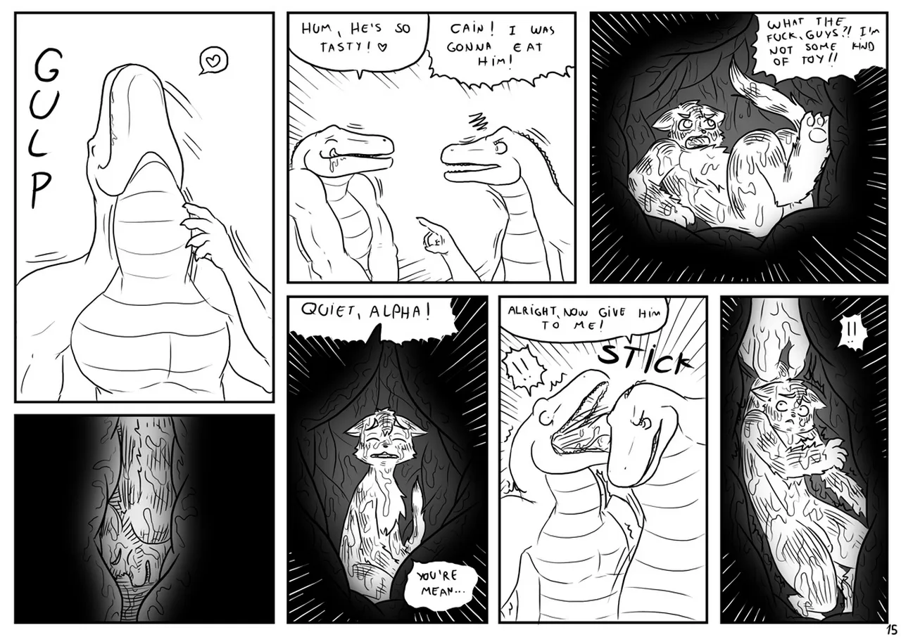 Sci-Fi Erotic Comic: Alpha 6 - Page 16