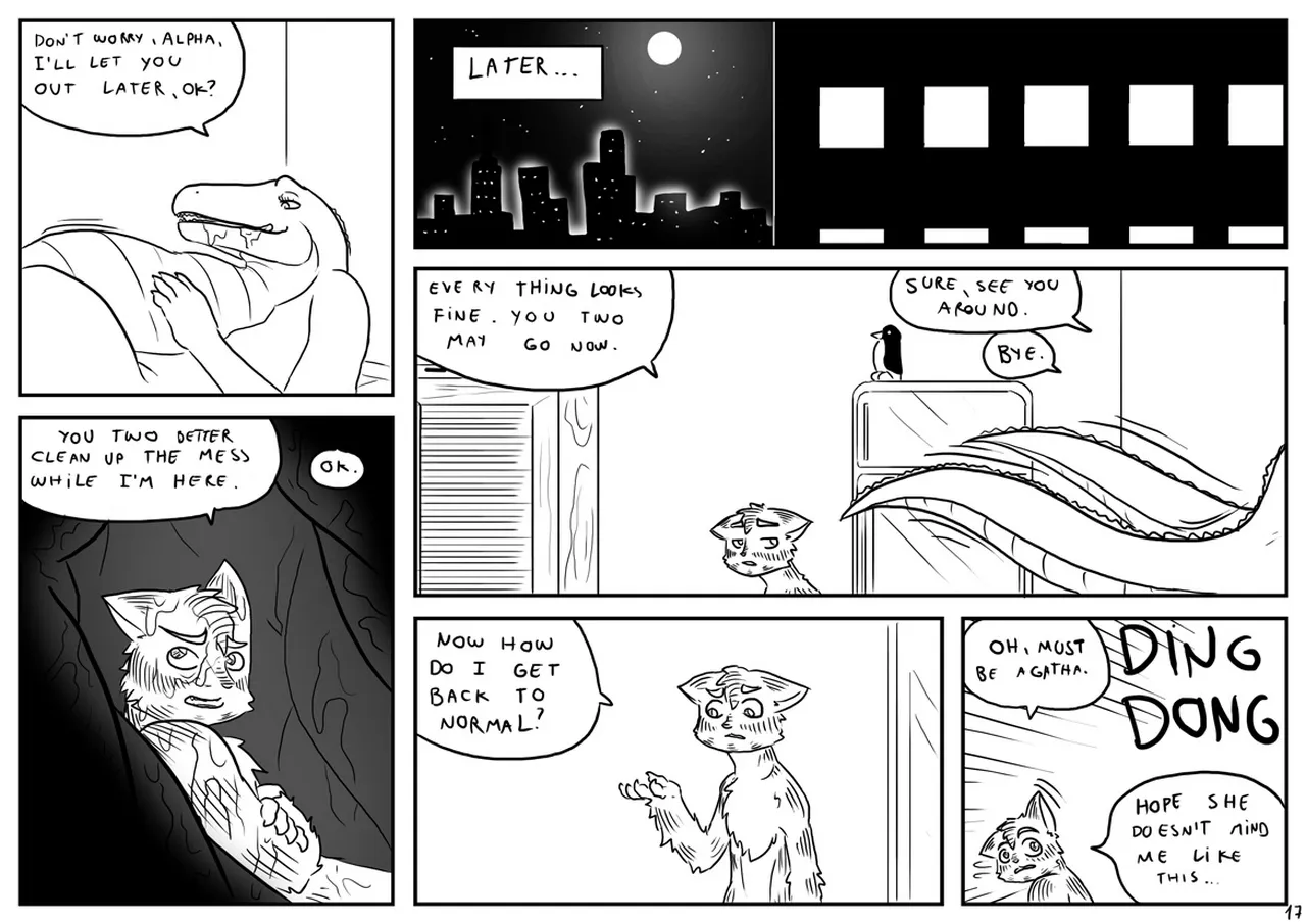 Sci-Fi Erotic Comic: Alpha 6 - Page 18