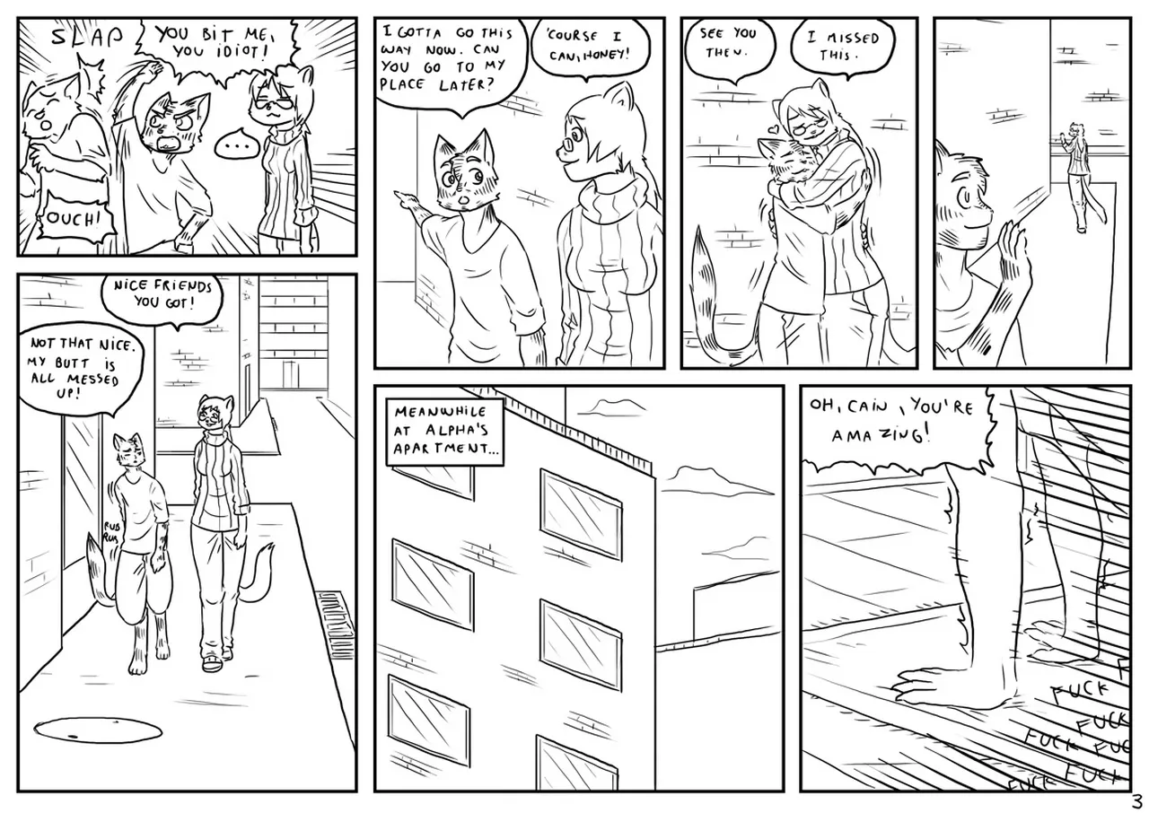 Sci-Fi Erotic Comic: Alpha 6 - Page 4