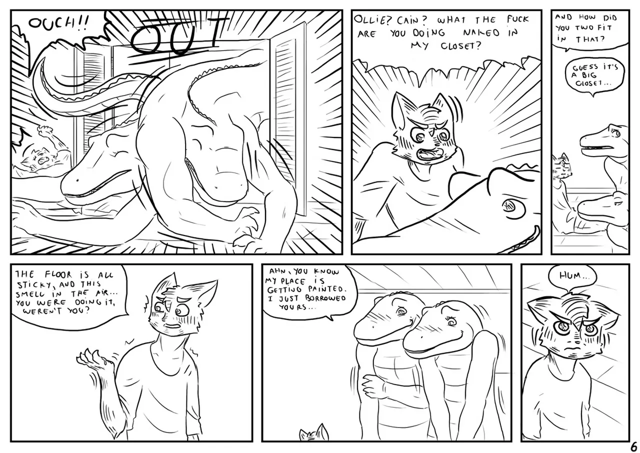 Sci-Fi Erotic Comic: Alpha 6 - Page 7