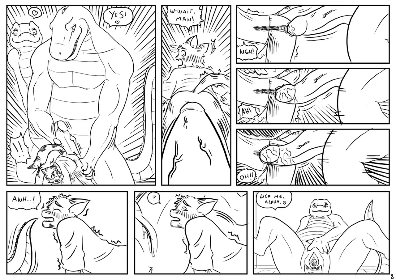 Sci-Fi Erotic Comic: Alpha 6 - Page 9