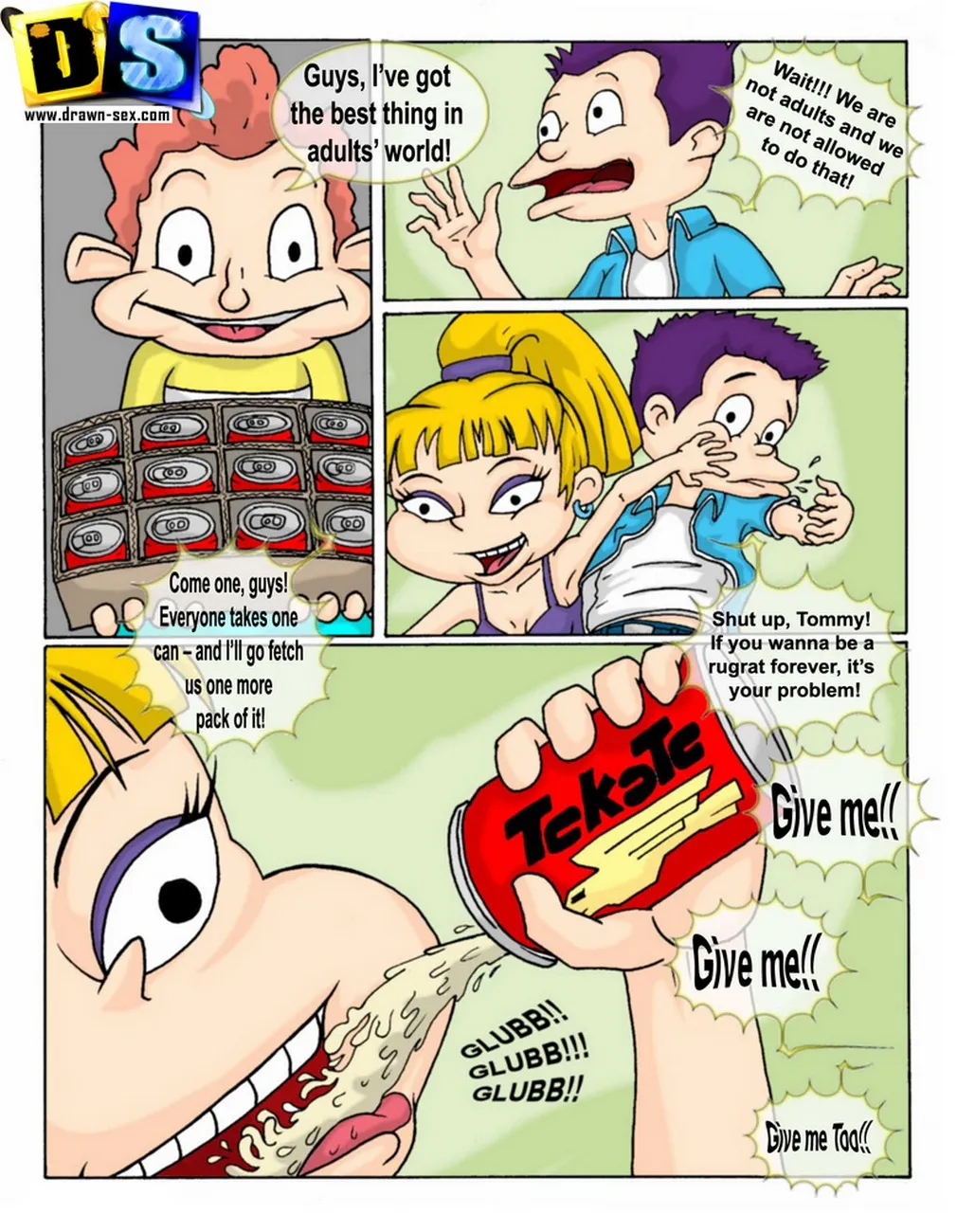 Grown-Up Games: Adult Comic - Page 3