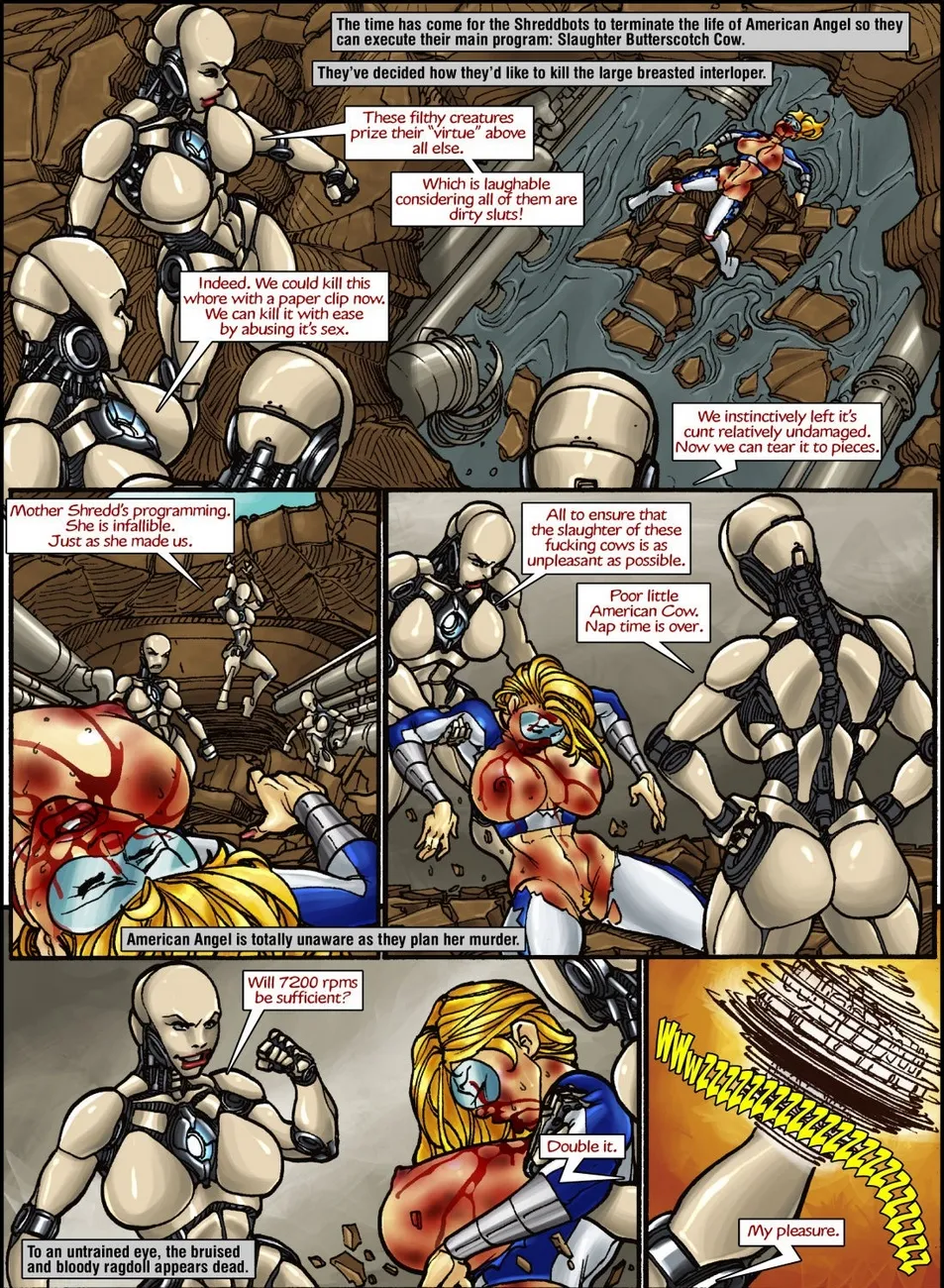 American Angel: Good Day To Die - Superhero Erotica - Page 12