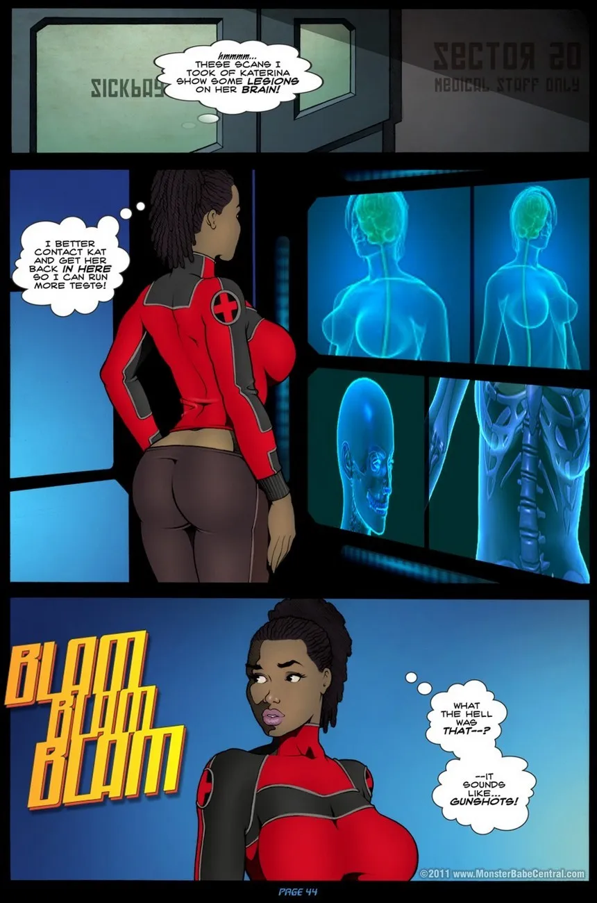 Alien Winter: Sci-Fi Erotic Comic - Page 45