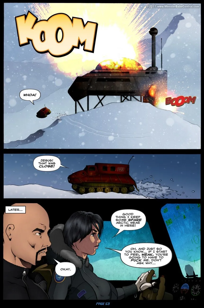 Alien Winter: Sci-Fi Erotic Comic - Page 60
