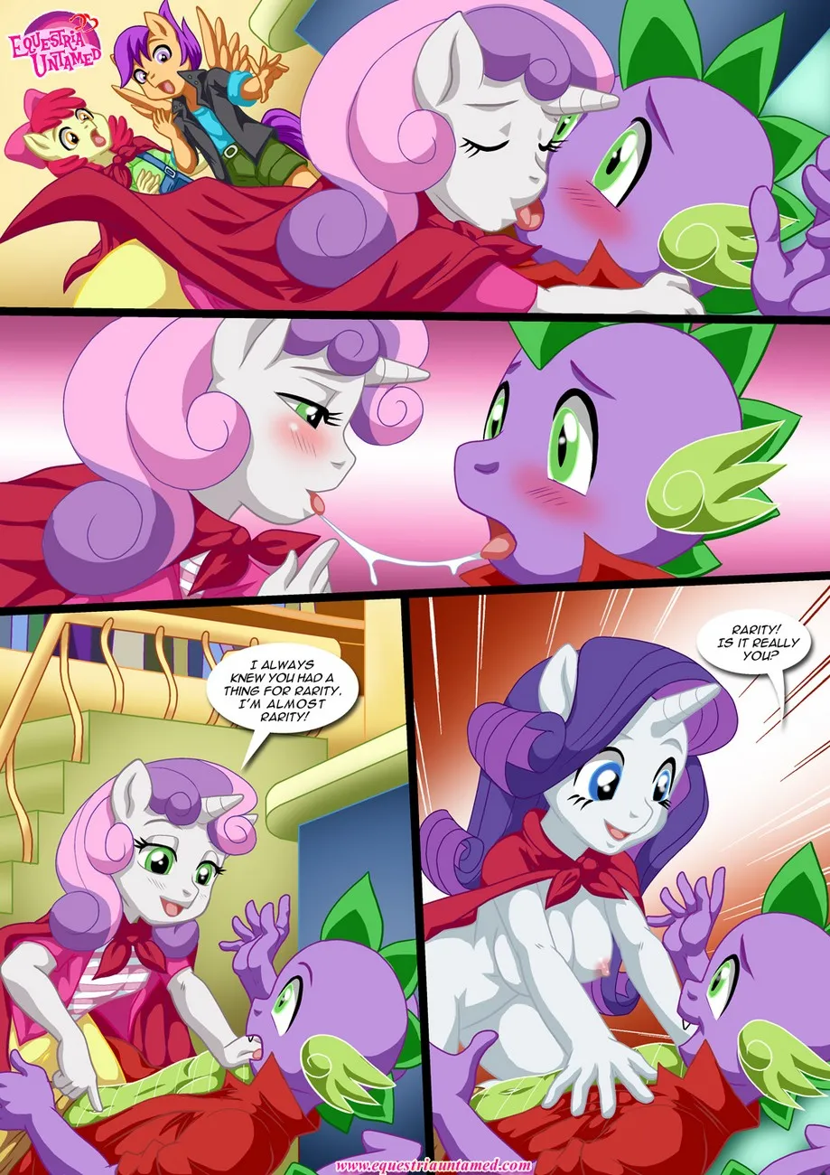Rarity's Secret Life: An Adult Comic - Page 9