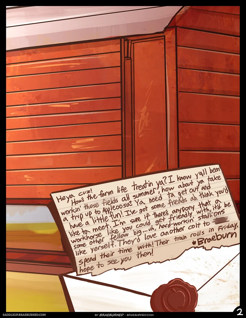 Train Trip Temptations - Page 2