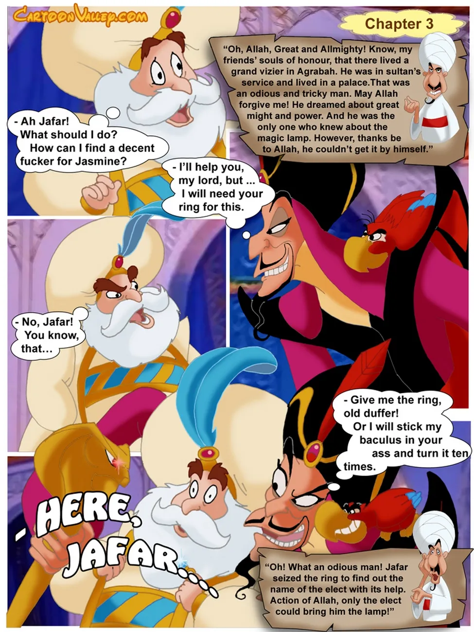 Aladdin's Harem Adventure: An XXX Parody - Page 22