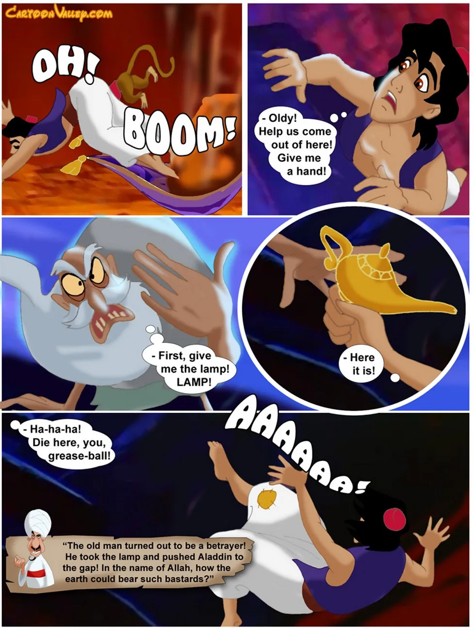 Aladdin's Harem Adventure: An XXX Parody - Page 37