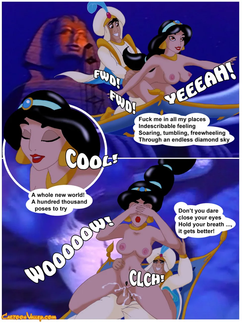 Aladdin's Harem Adventure: An XXX Parody - Page 58