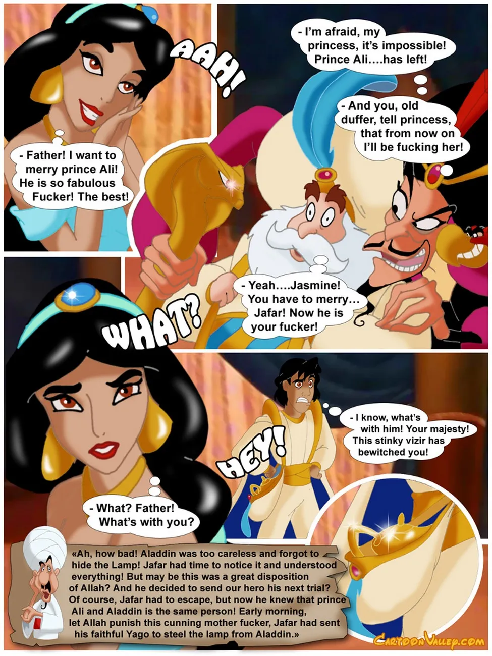 Aladdin's Harem Adventure: An XXX Parody - Page 63