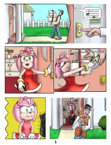 Amy's Blues - Page 1