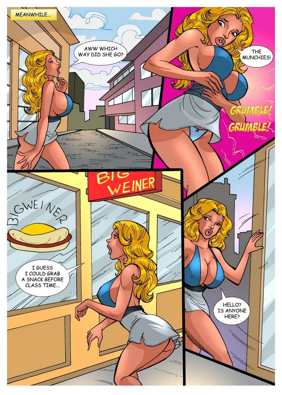 Alicia's Naughty Wonderland Adventure: Part 1 - Page 8