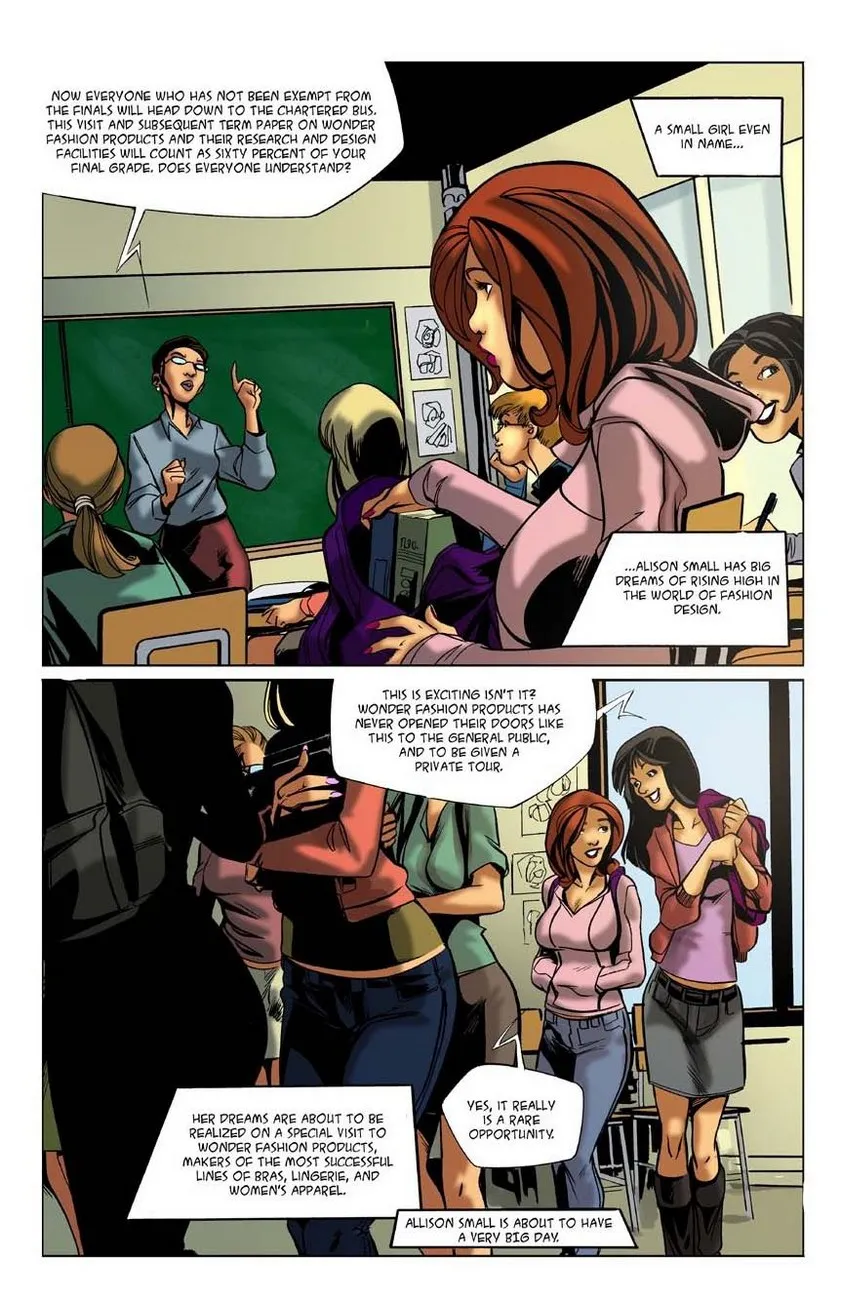 Alison's Busty Adventures - Page 3