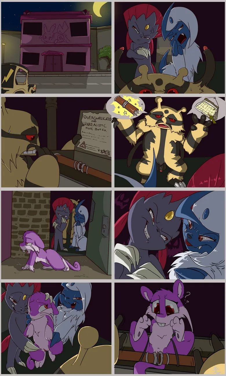 Erotic Pokemon Adventure: A Brothel Tale - Page 18