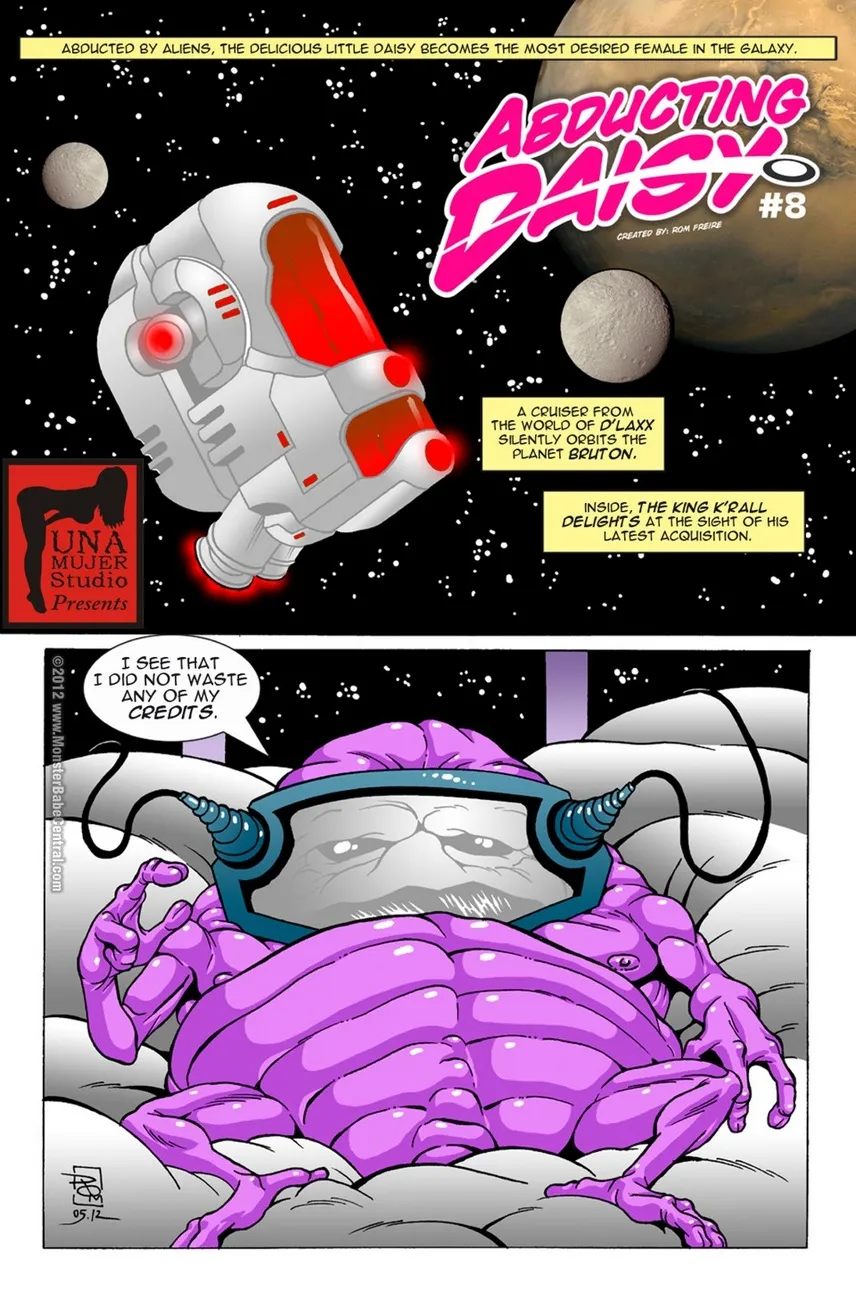 Daisy's Alien Abduction: Sci-Fi Sexcapade - Page 2