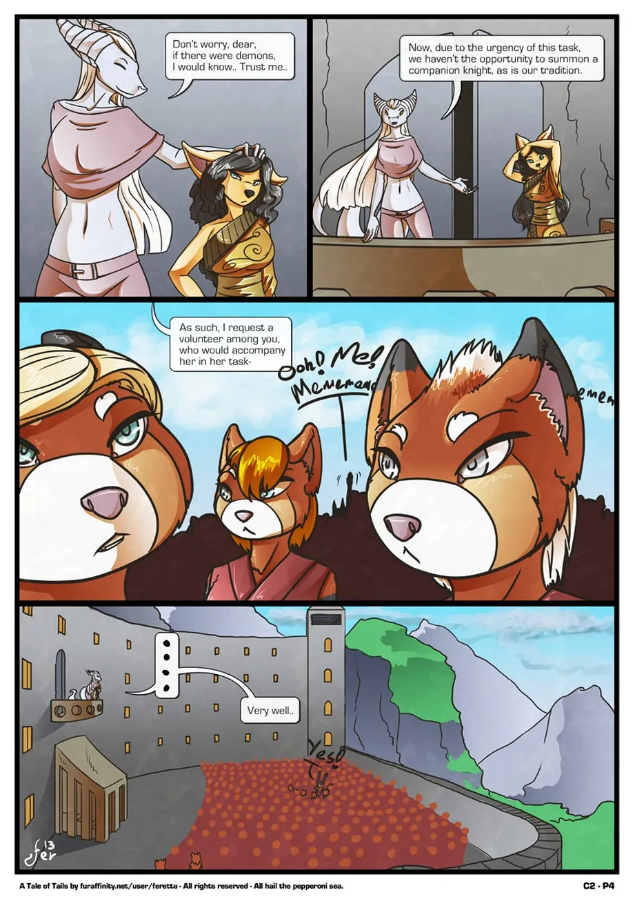 Flightful Tails: A Furry Fantasy - Page 5