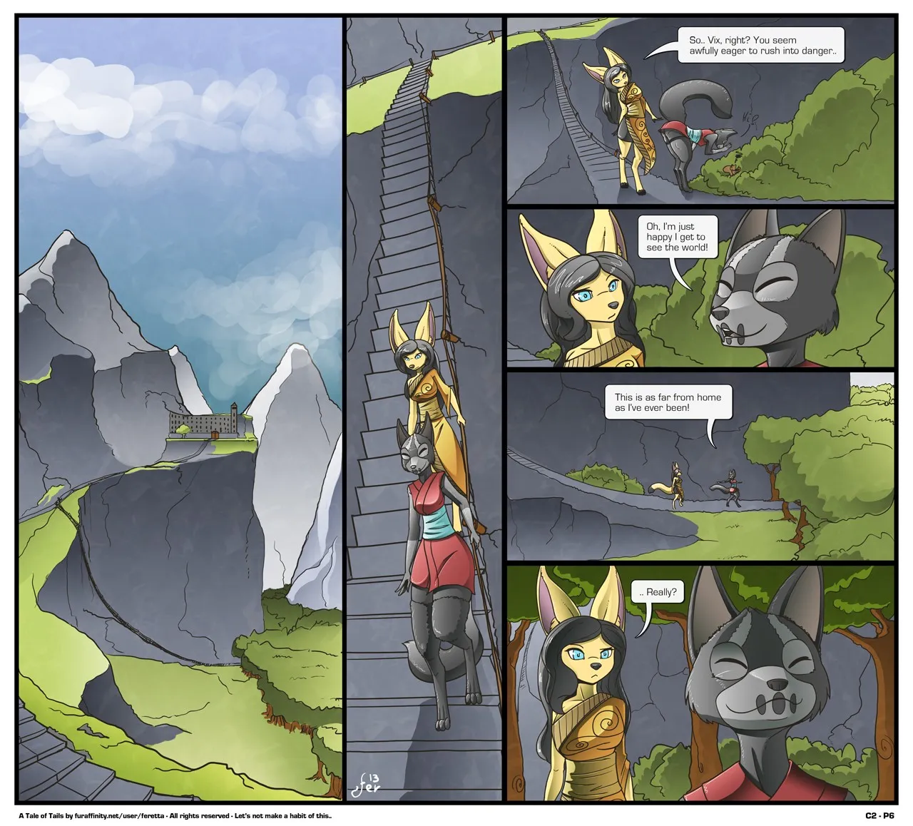 Flightful Tails: A Furry Fantasy - Page 7