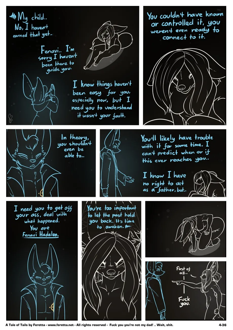 A Tale of Tails: Mind Games - Page 36