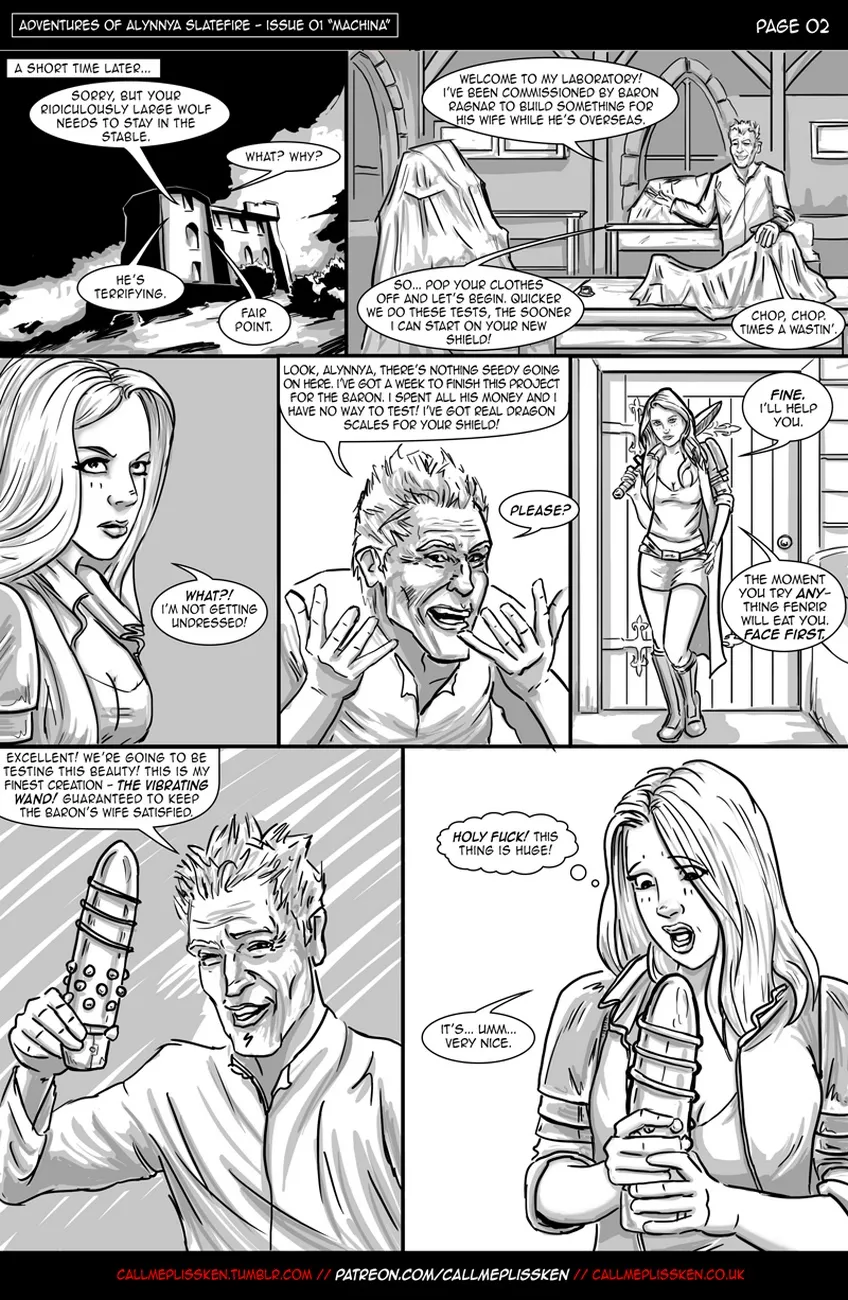 Alynnya Slatefire: Fantasy Adventure Begins - Page 3
