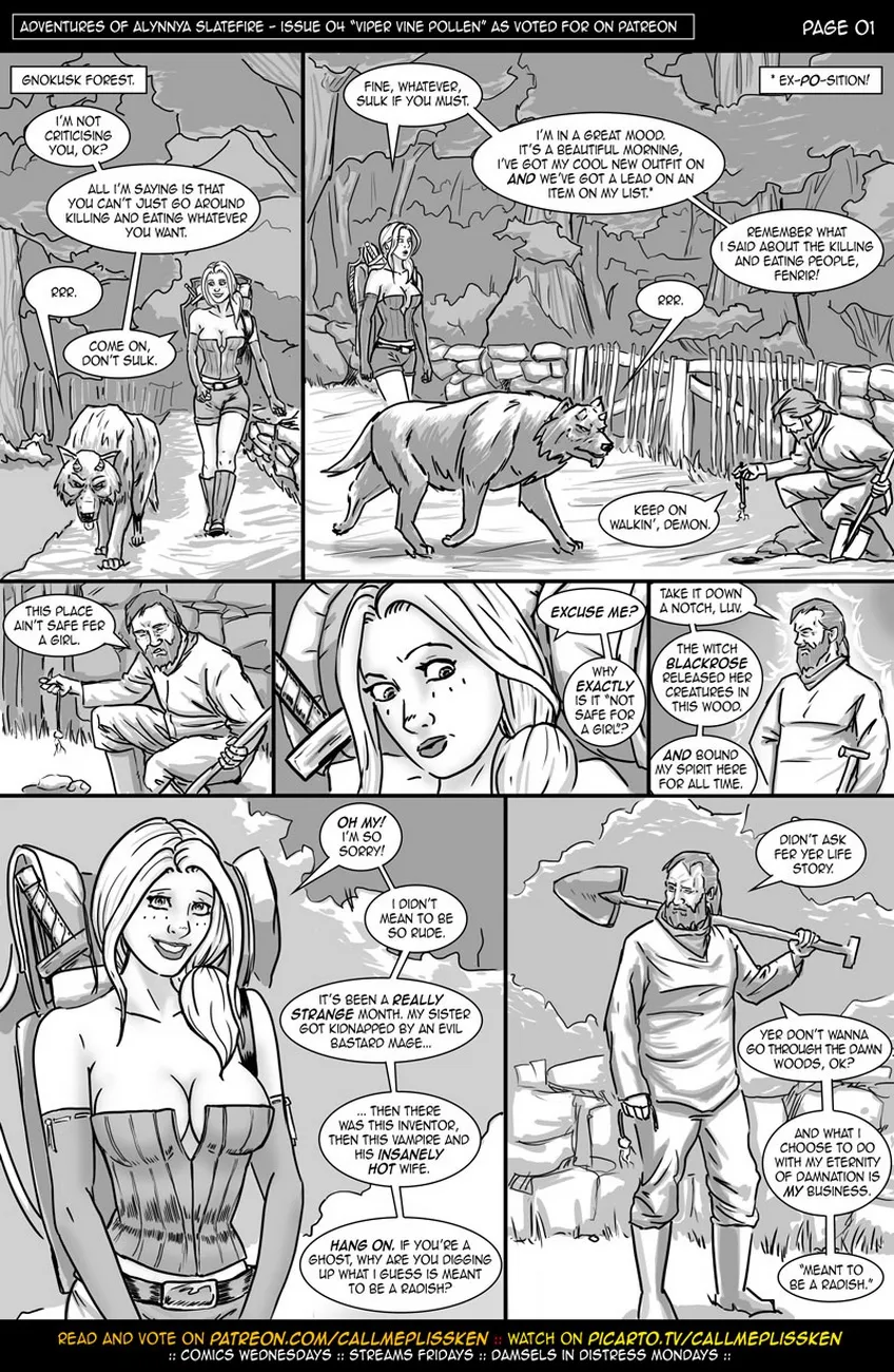 Alynnya Slatefire: Forbidden Magic #4 - Page 2