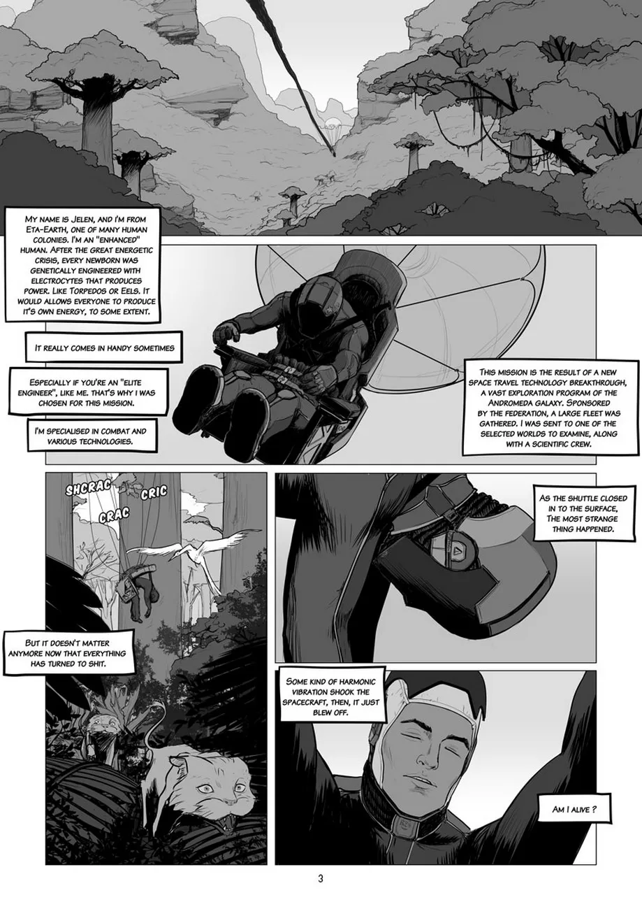 Jelen: Son of Thunder - Andromeda Sci-Fi Erotica - Page 5