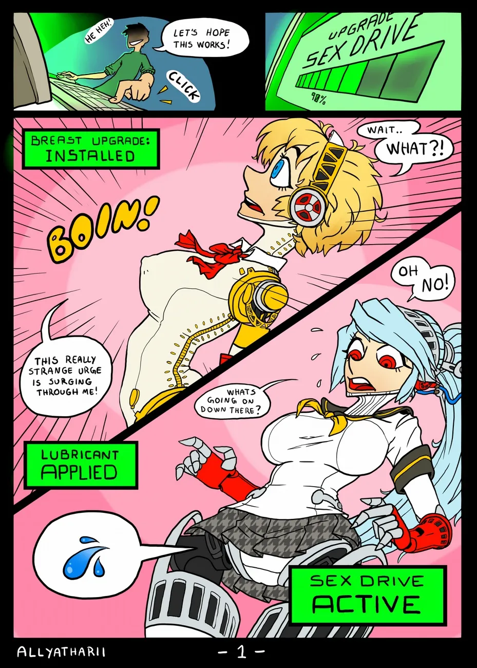 Sci-Fi Lesbian Romance: Aegis & Labrys - Page 2