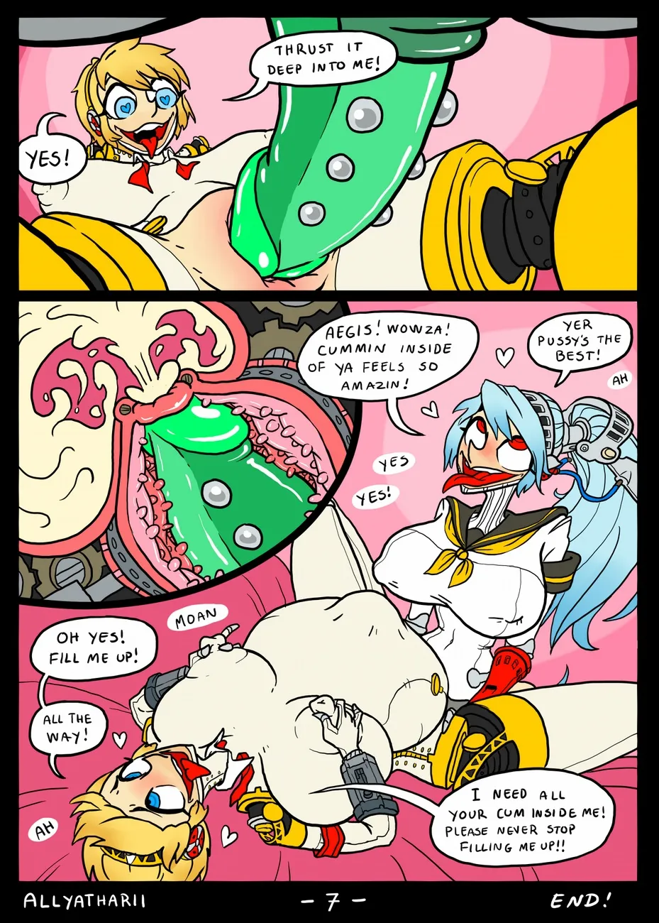 Sci-Fi Lesbian Romance: Aegis & Labrys - Page 8