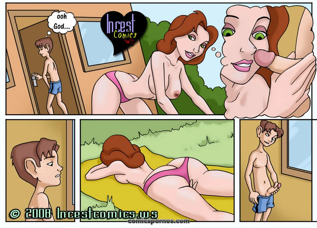 Summertime Family Fun: A Steamy Adult Comic - Page 4
