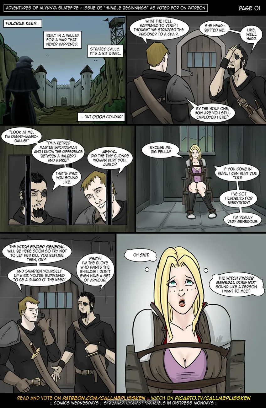 Alynnya Slatefire: Erotic Fantasy Adventure #5 - Page 2